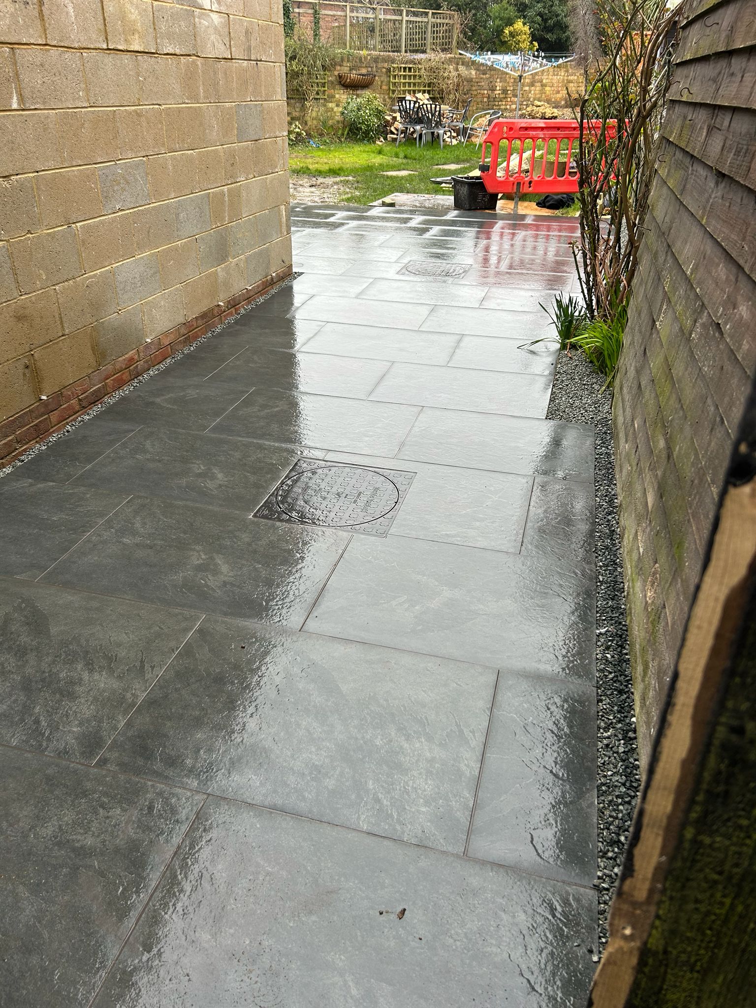 Completed groundworks